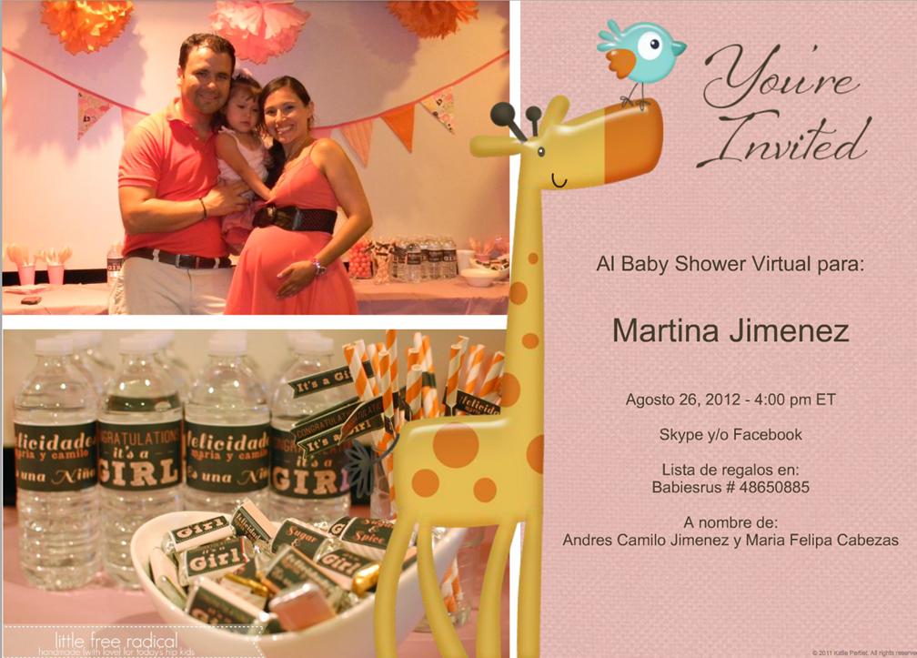 Mama Tinas Style Virtual Baby Shower