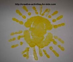 Fingerpaint Sun Craft Fingerpaint Sun Craft