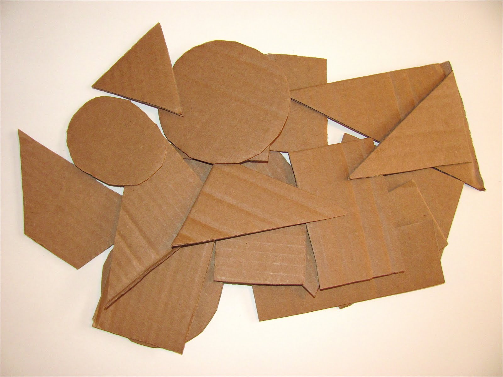 The Chocolate Muffin Tree Cut Up Cardboard Box Sculpture