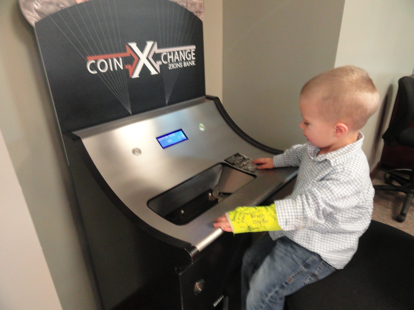 banks with free coin counting machines in nj