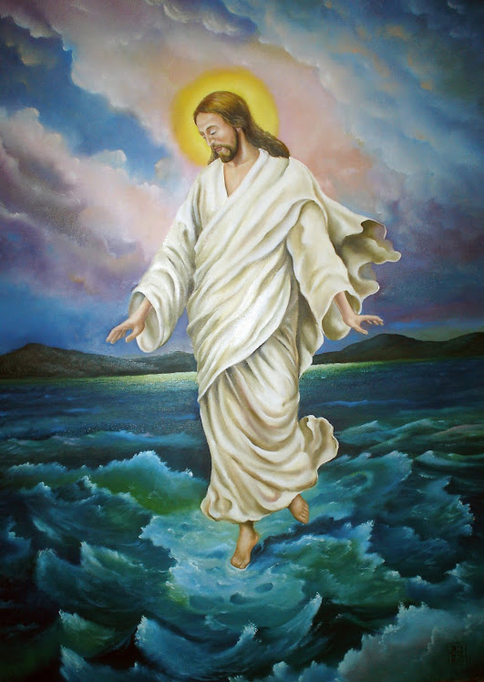 Jesus sobre as águas