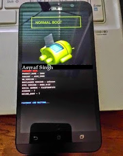Asus zenfone 2 recovery mode