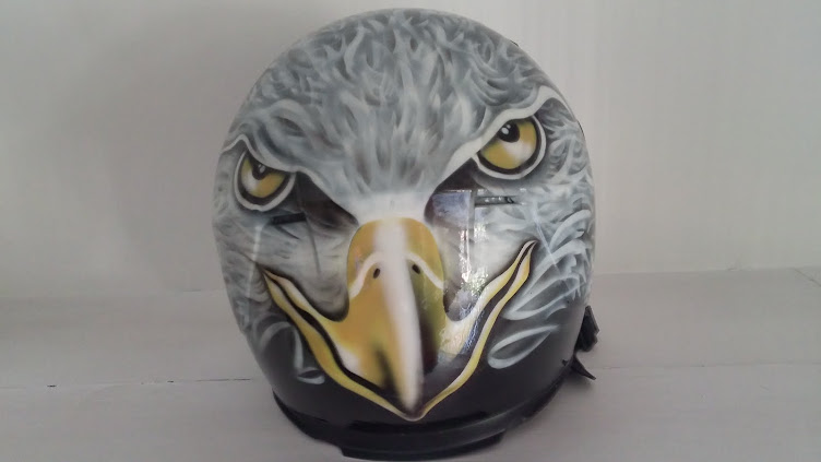 Eagle Airbrush helmet