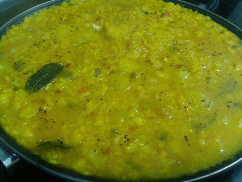 Arroz Caldoso Con Bacalao