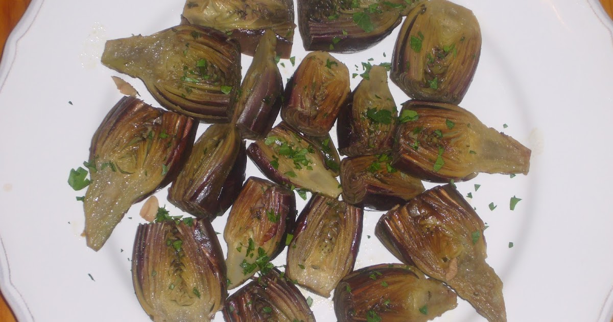Kitchen Sink Diaries Roasted Baby Artichokes
