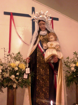 VIRGEN DEL CARMEN VENERADA EN EL SANTUARIO DE JESÚS NAZARENO