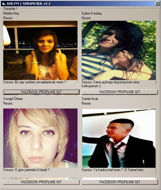 Ask.Fm Anonim Bulma Programı Ask.Fm Anonim Bulma Programı İndir 2014