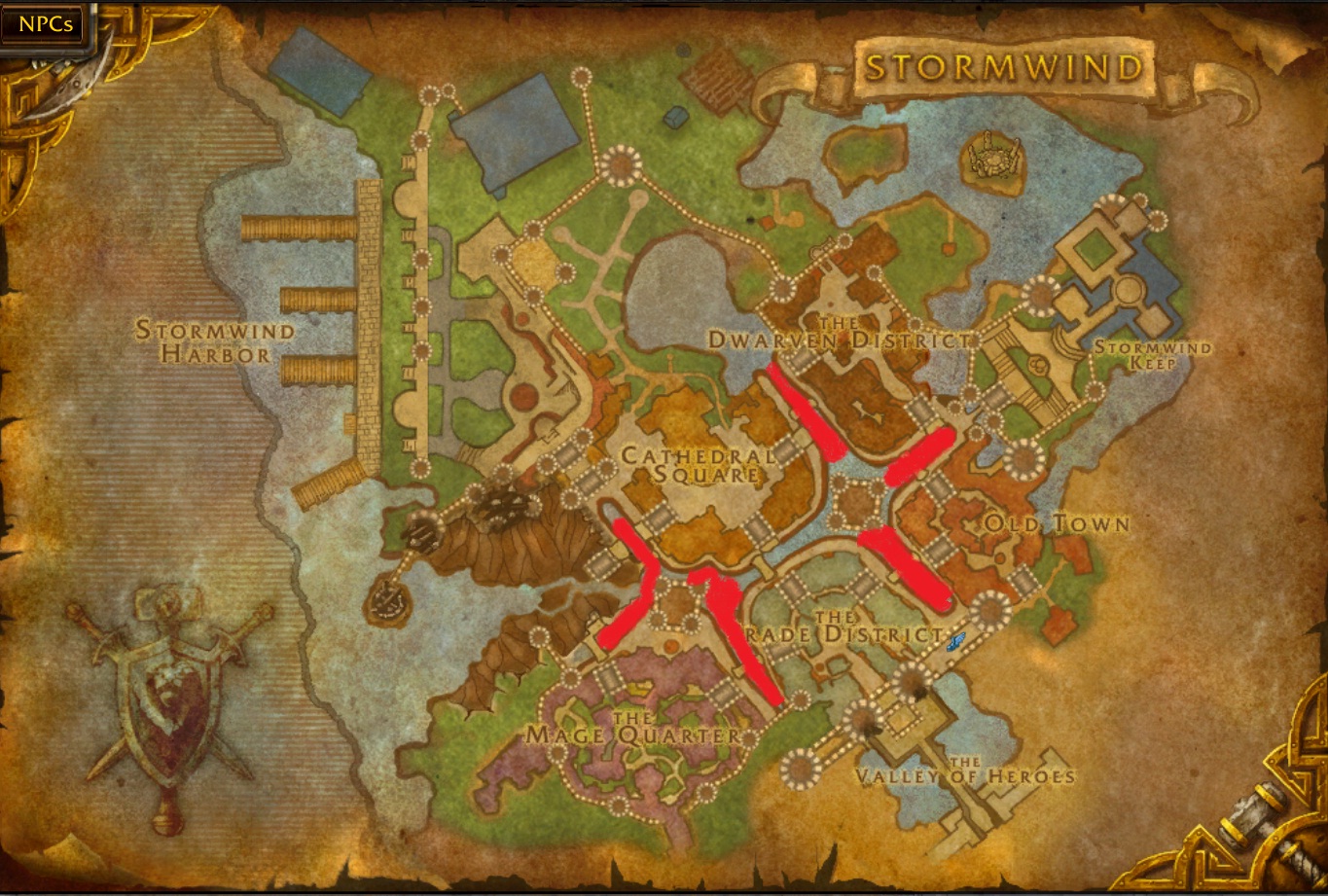 Thousand Needles Map