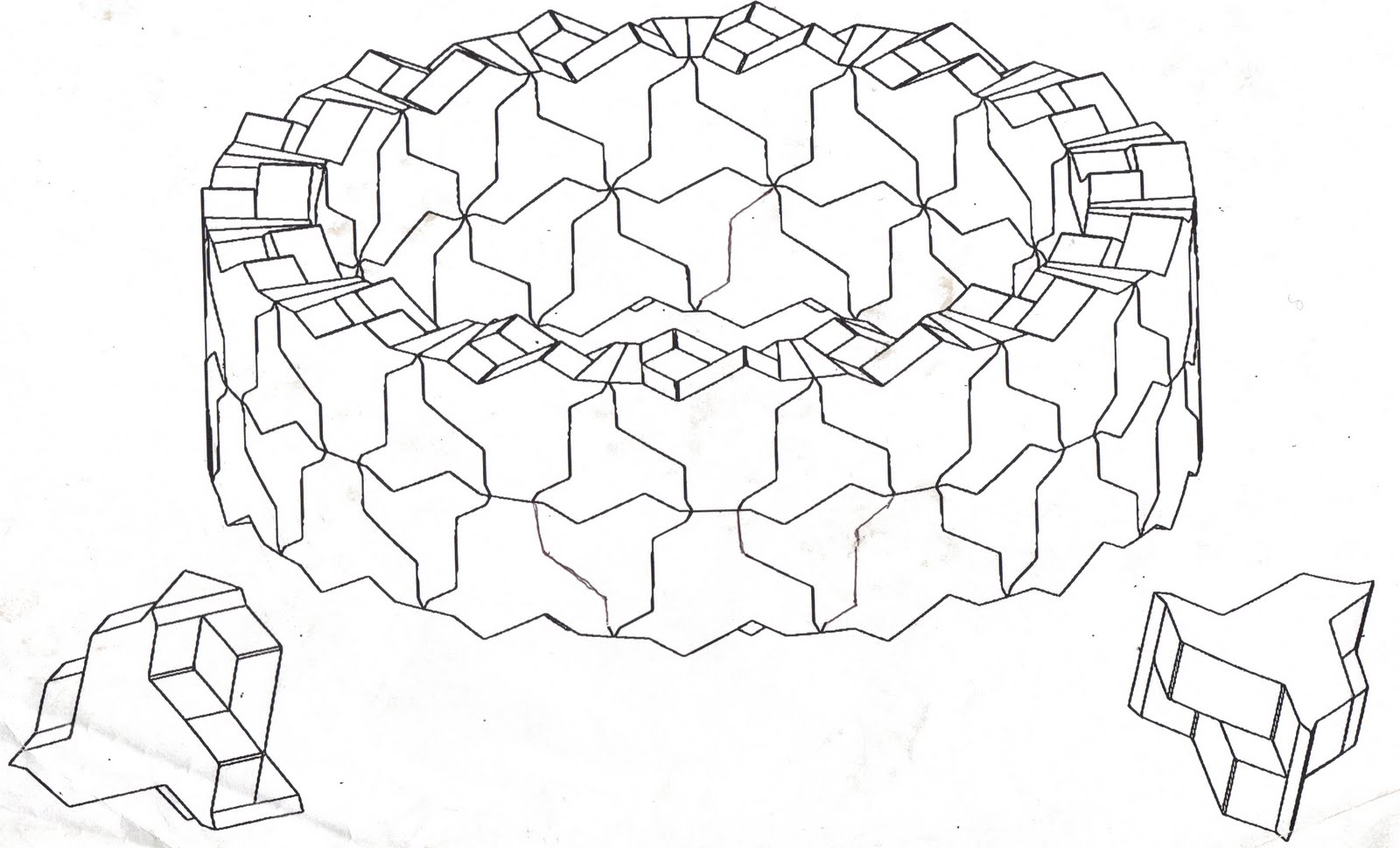 Masonry Design Topological interlocking structures