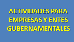 ACTIVIDADES PARA EMPRESAS