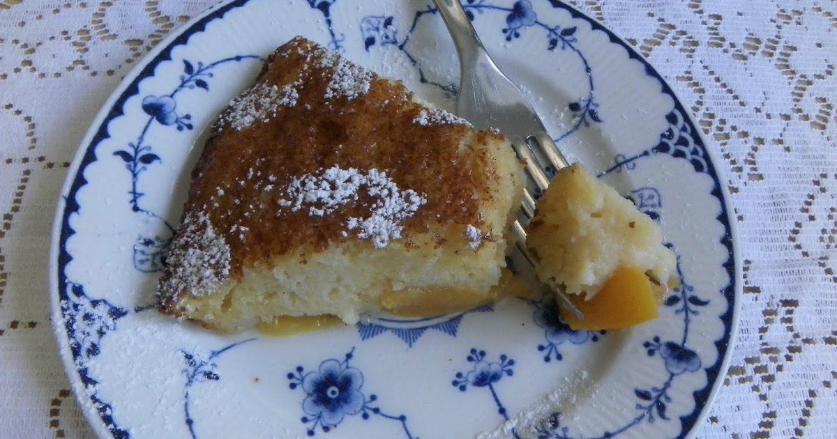 Homestyle Cooking Around The World Baked Peach Pancakes