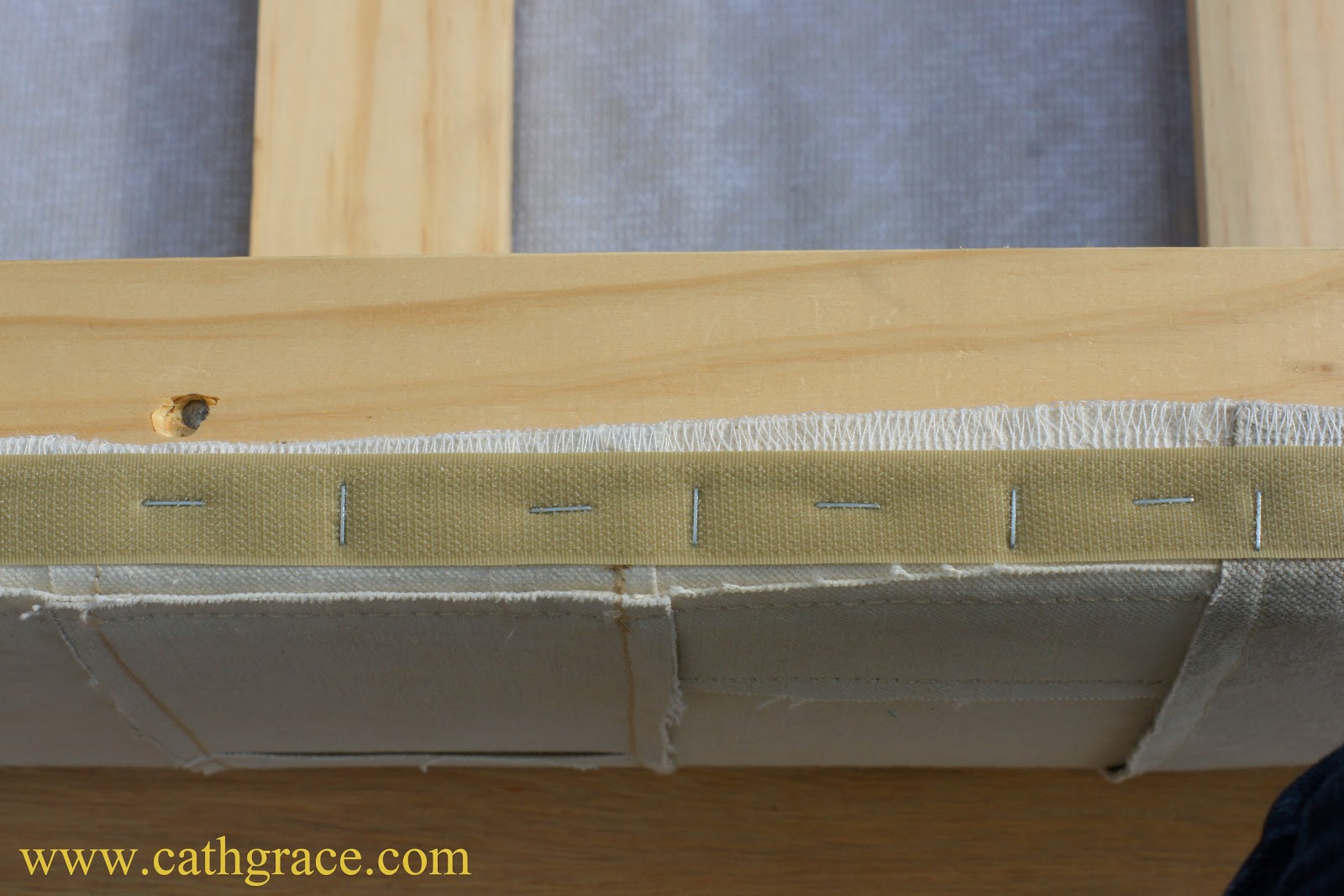 Canvas Covered Boxsprings cathgrace