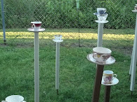 Teacup Bird Feeders