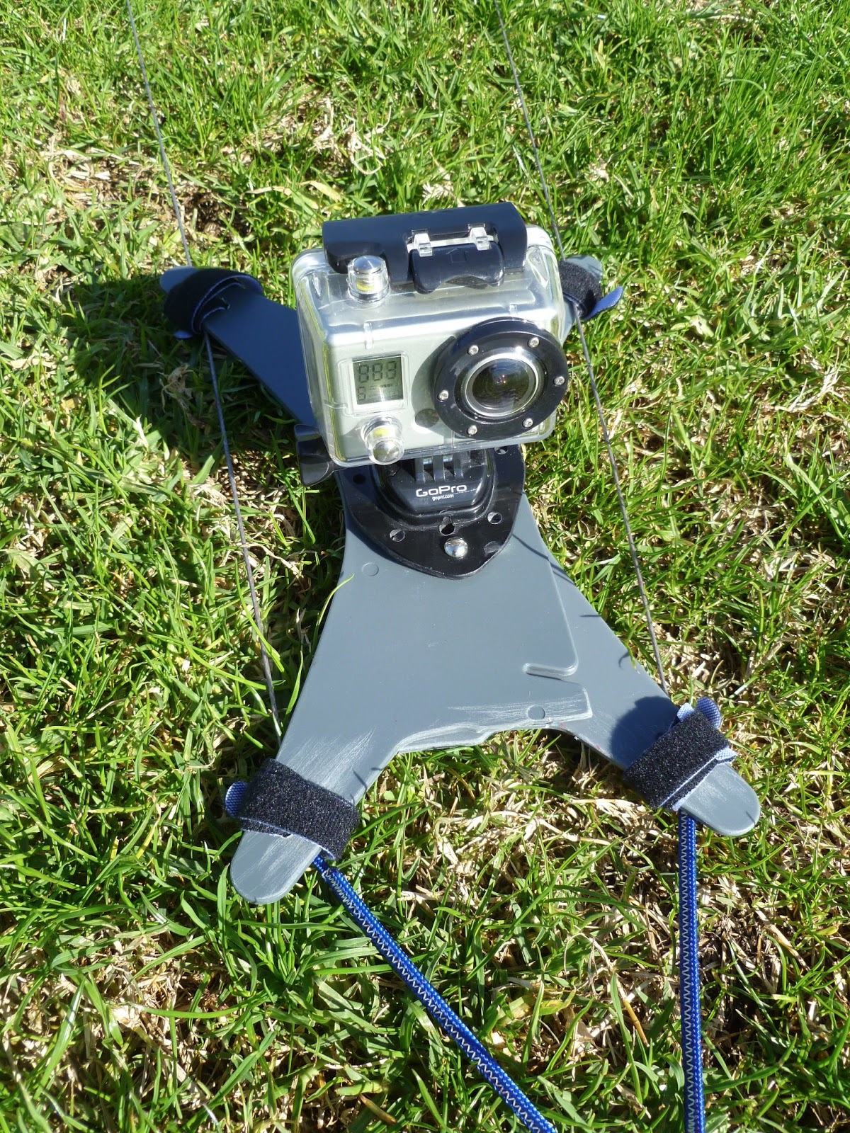 Baldivis Kite Buggying GoPro kite line mount
