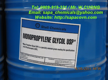 monopropyleneglycol - USP (MPG) Shell