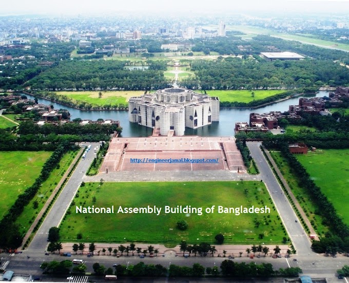 National Assembly Building of Bangladesh (Jatiyo Sangsad Bhaban)