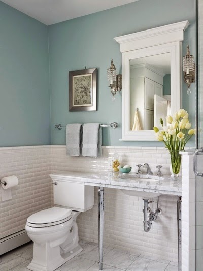 Simple ideas for creating a gorgeous master bathroom. Click to see!