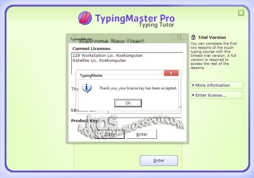 typingmaster pro 6 serial key
