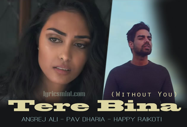 Tere Bina (Without You) - Angrej Ali