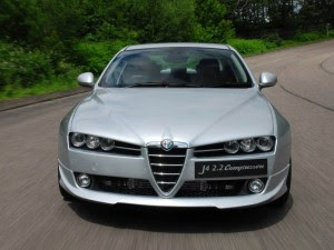 Front View Alfa Romeo 159