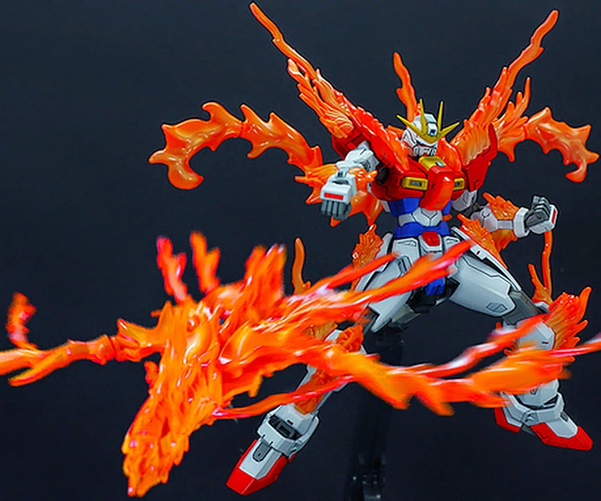 GUNDAM GUY HGBF 1/144 Try Burning Gundam Painted Build