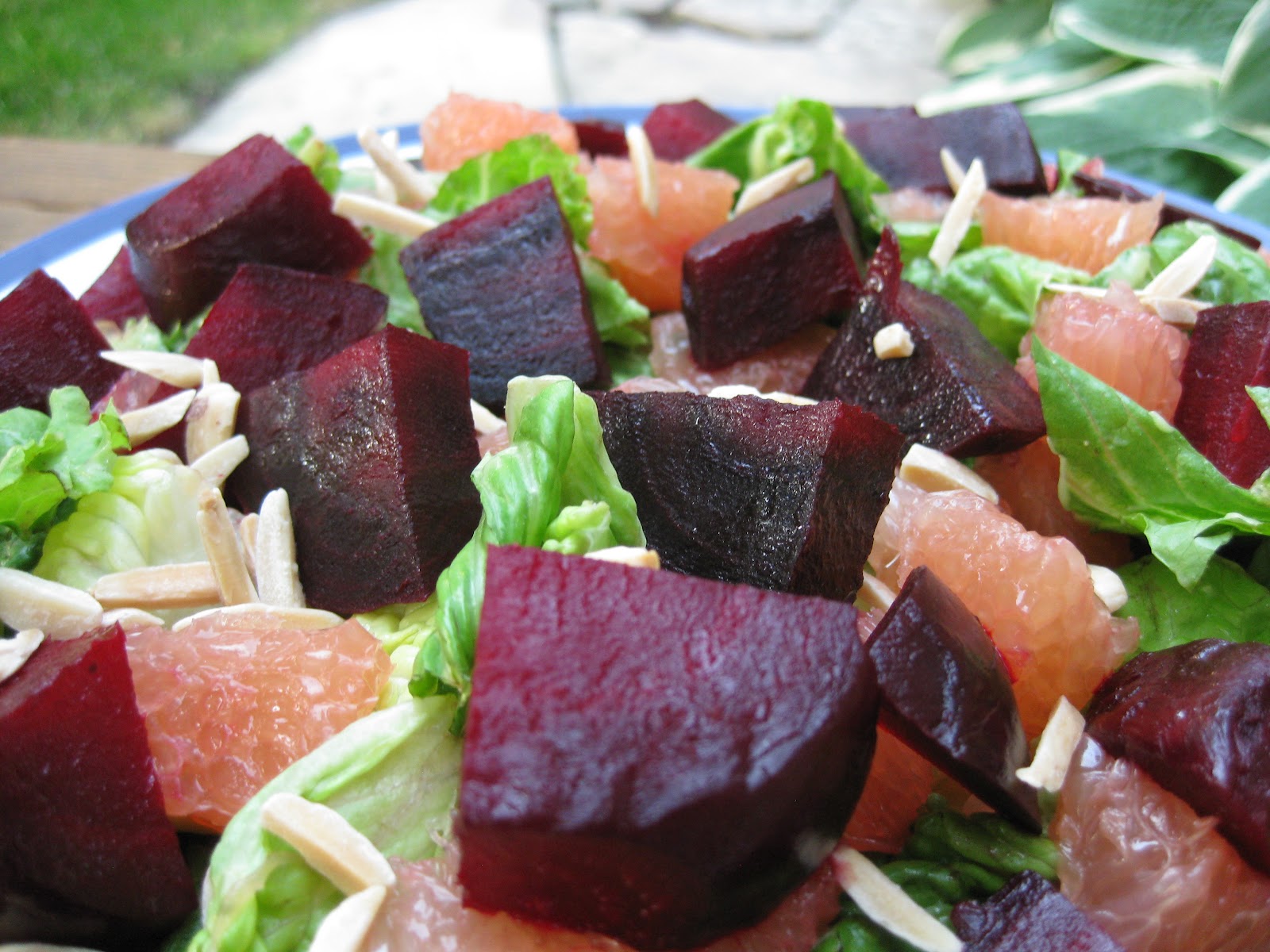 Delightfully Vegan RECIPE Roasted Beet and Grapefruit Salad