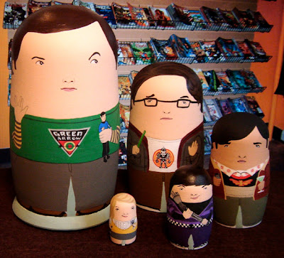 The Big Bang Theory Matrioskas