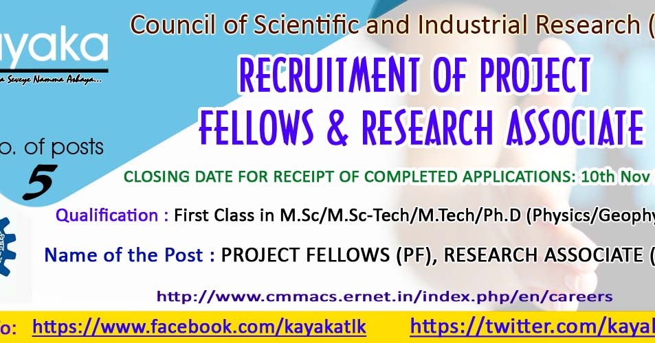 KAYAKA COUNCIL OF SCIENTIFIC AND INDUSTRIAL RESEARCH (CSIR)
