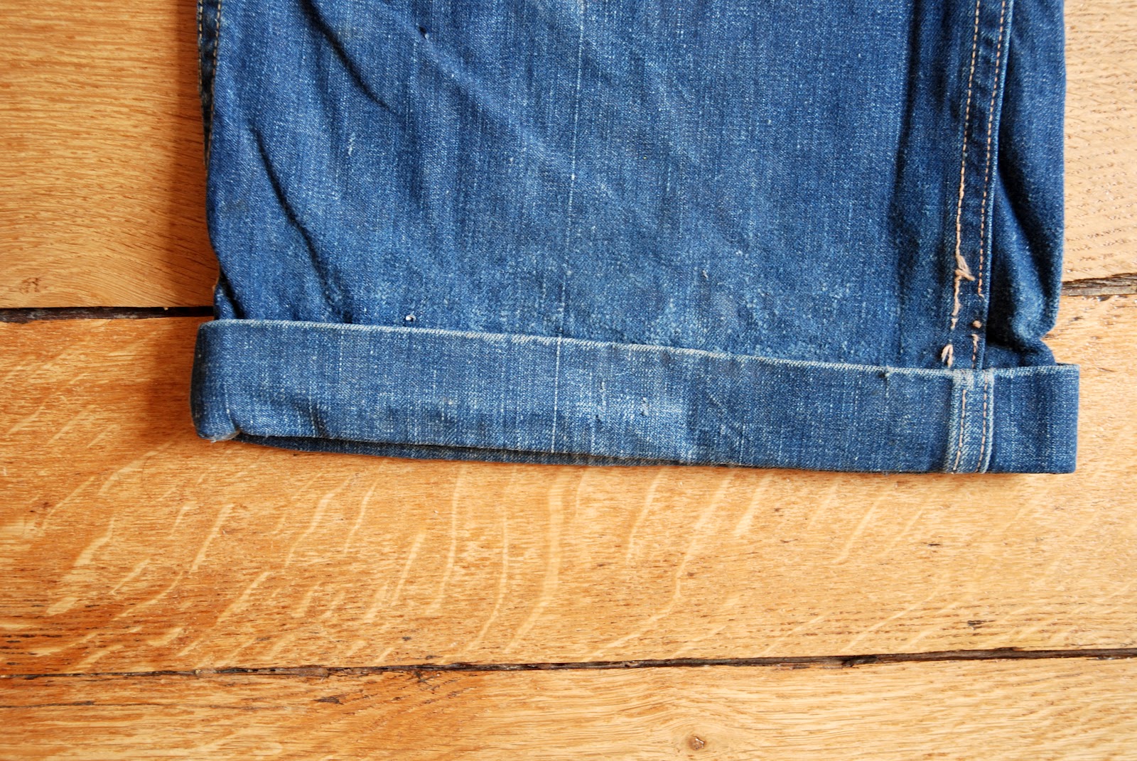 The Vintage Catalogue Rare 1940 HEADLIGHT Denim Jeans POCKET FLAPS