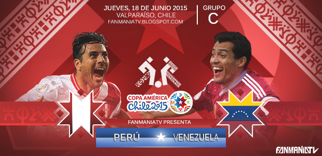 Perú vs Venezuela - Copa América 2015 Perú-vs-Venezuela