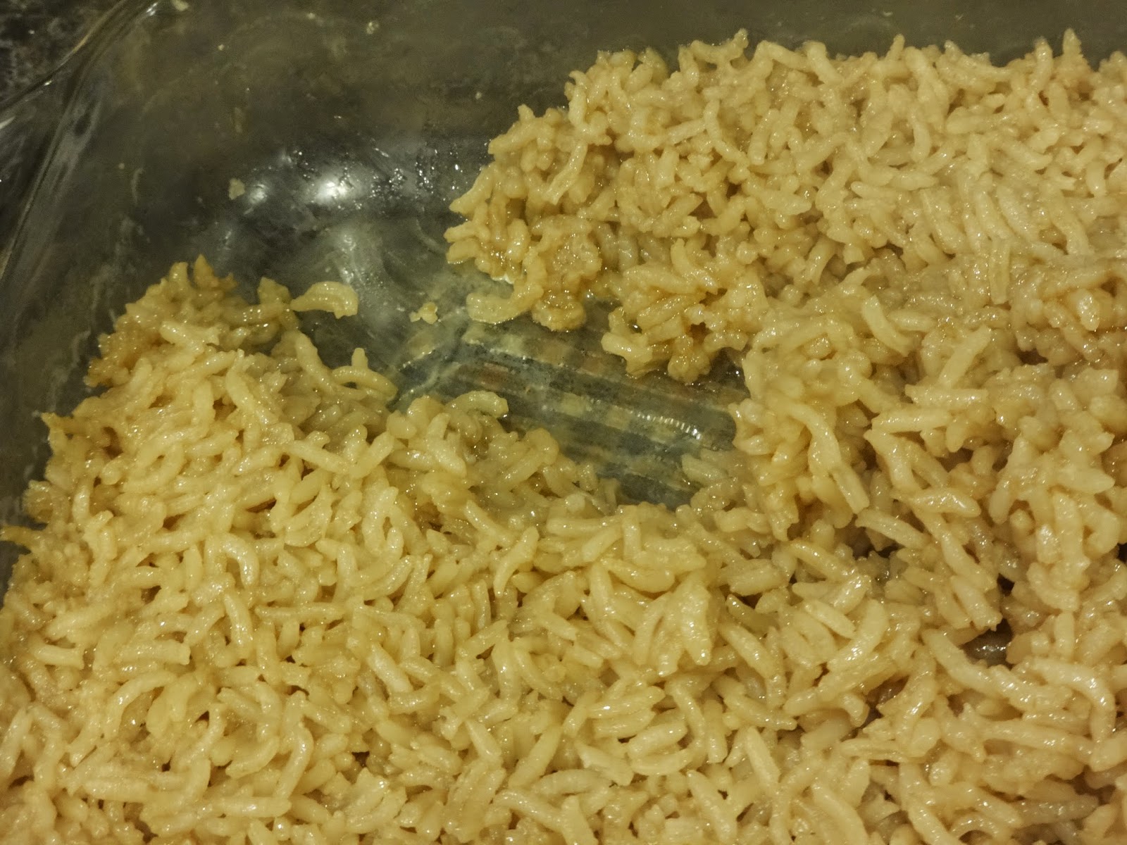 Hold the onion Brown Rice (Beef Consume Rice)