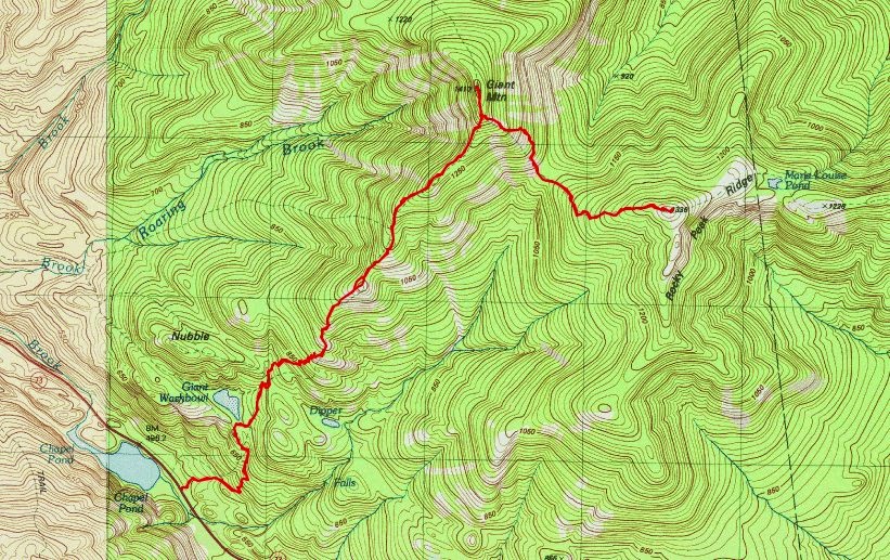 Off on Adventure Giant Mountain and Rocky Peak Ridge Giant Mtn