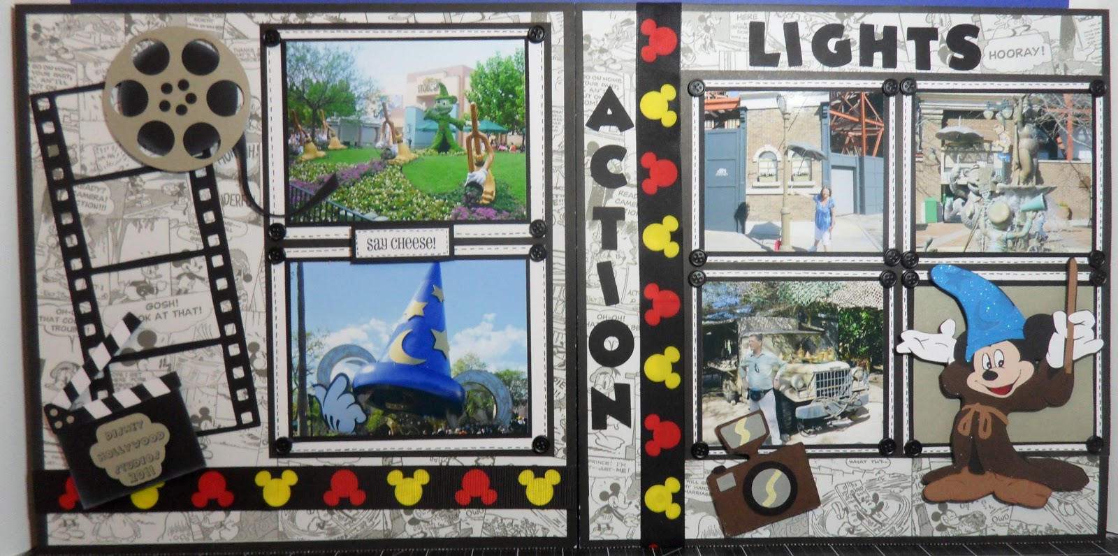 jenny Lights! Action! Camera! Disney Hollywood Studios.