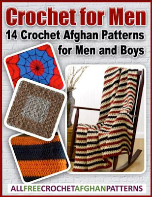 6 Striped Crochet Afghan Patterns for Men and Boys