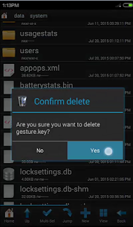 Bypass the pattern lock on your friend's android device