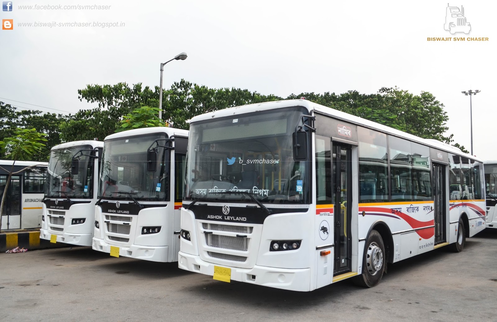 ASTC Ashok Leyland Jan Bus LE Biswajit SVM Chaser