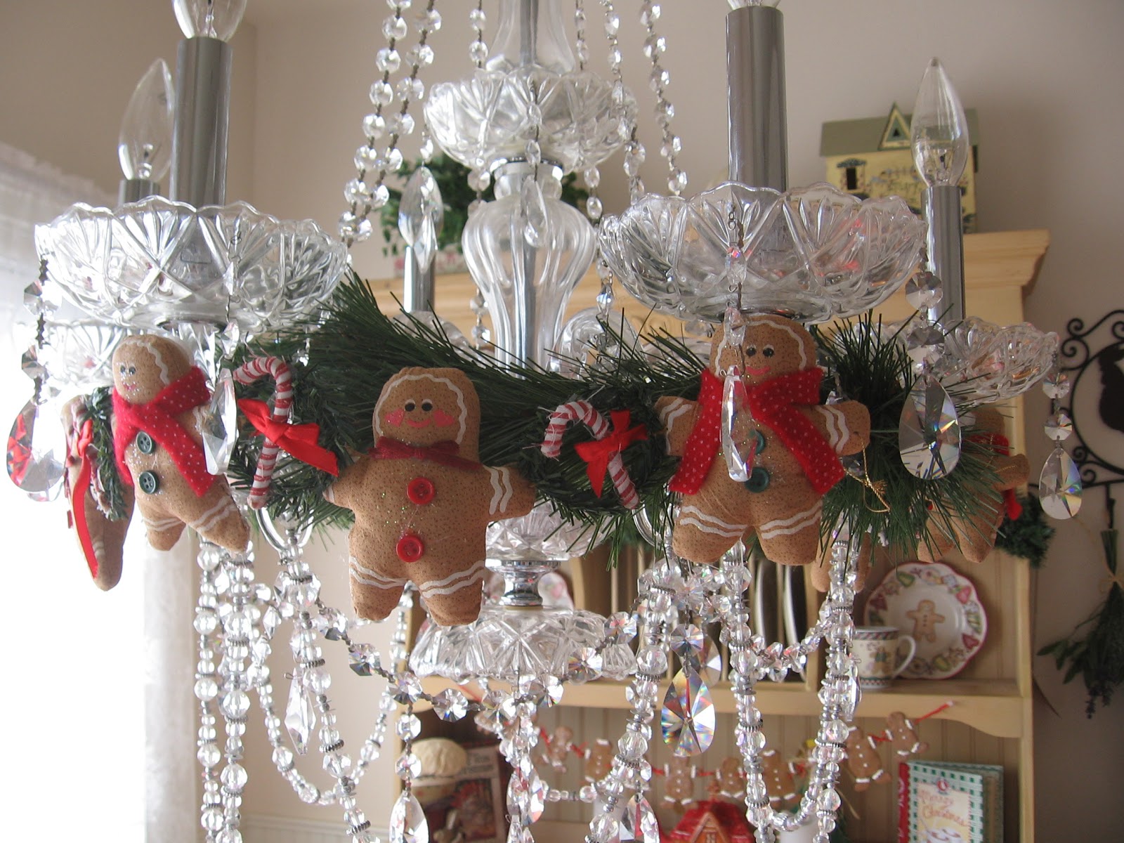 English Purple Ribbon Darling Santa Hat Chair Covers