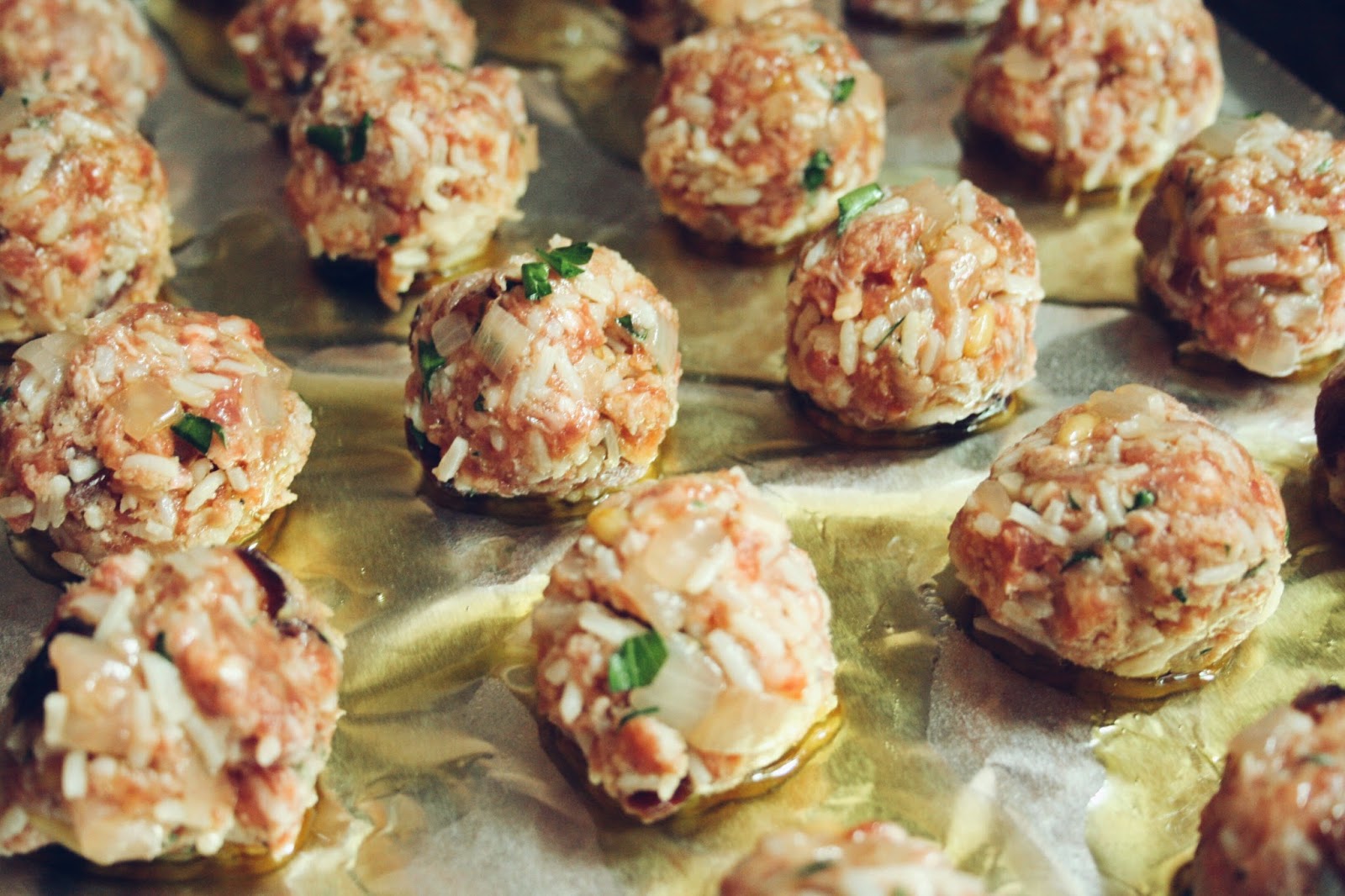 Soup Club Beef, Lamb + Rice Meatballs with Mint Tzatziki