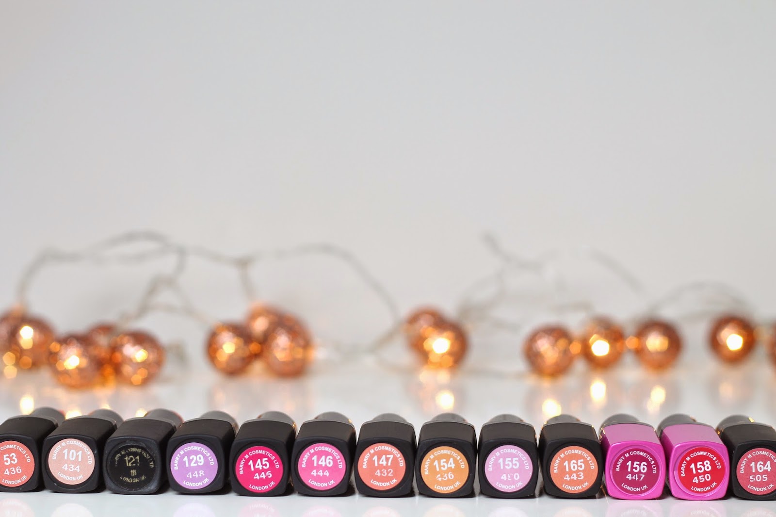 Barry M Lipstick Collection