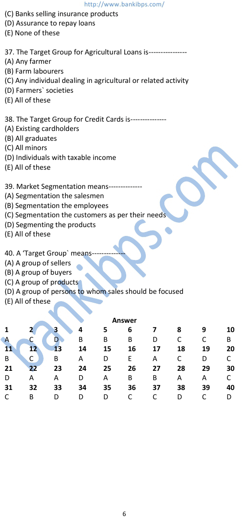 Bank Po Practice Set Papers Pdf