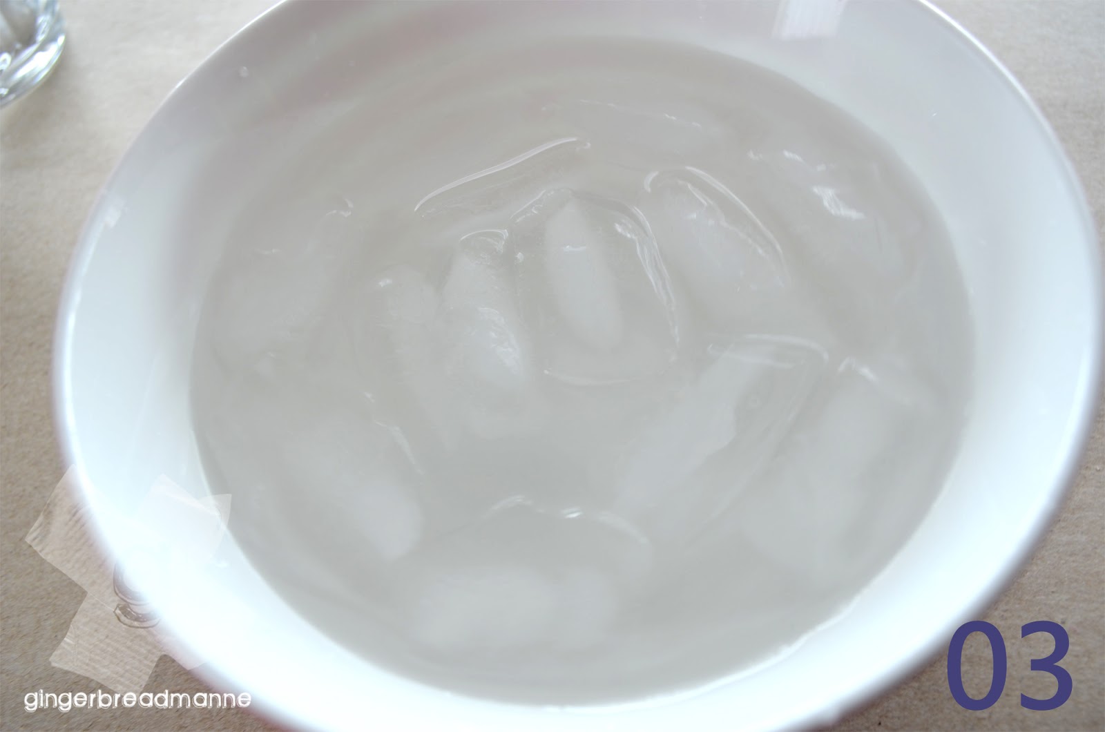 gingerbreadmanne ♥ Make your polish dry faster ice water method tutorial