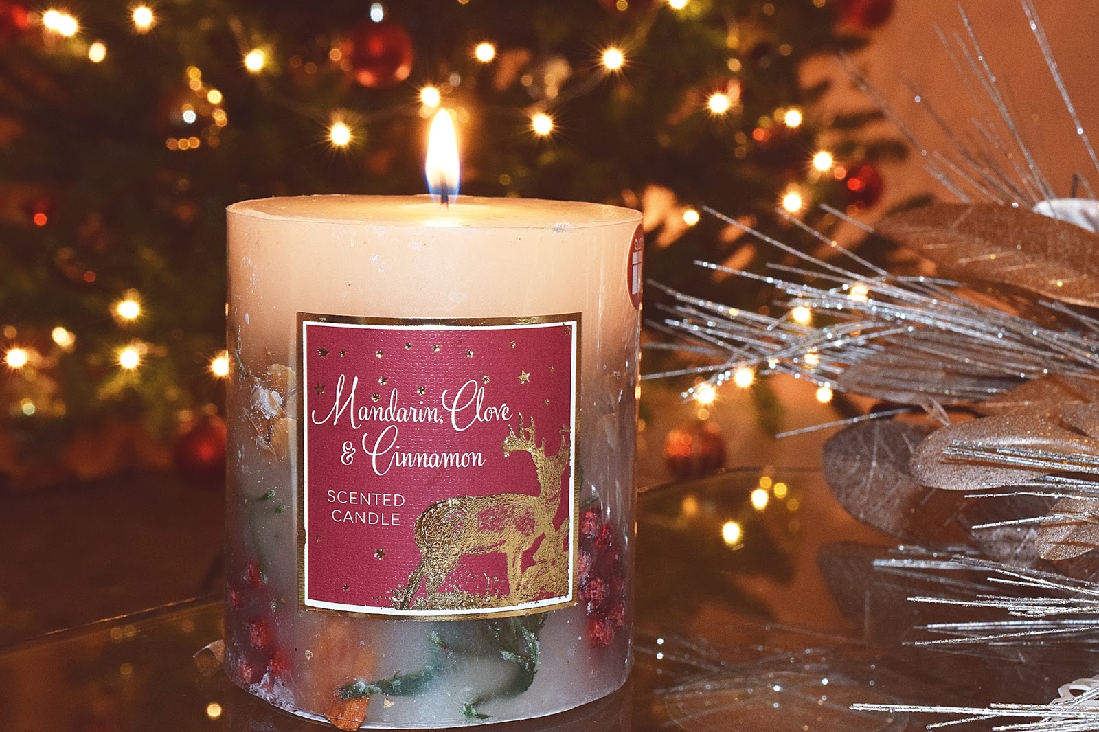 Mandarin, Clove & Cinnamon Scented Candle Holidays2015 Pretty