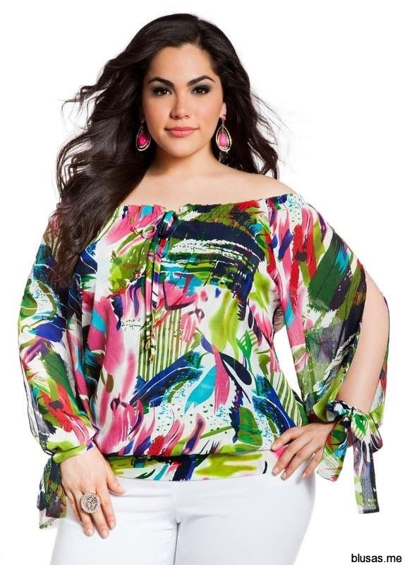 BLUSAS DE FIESTA PARA GORDITAS BLUSAS DE FIESTA PARA GORDITAS