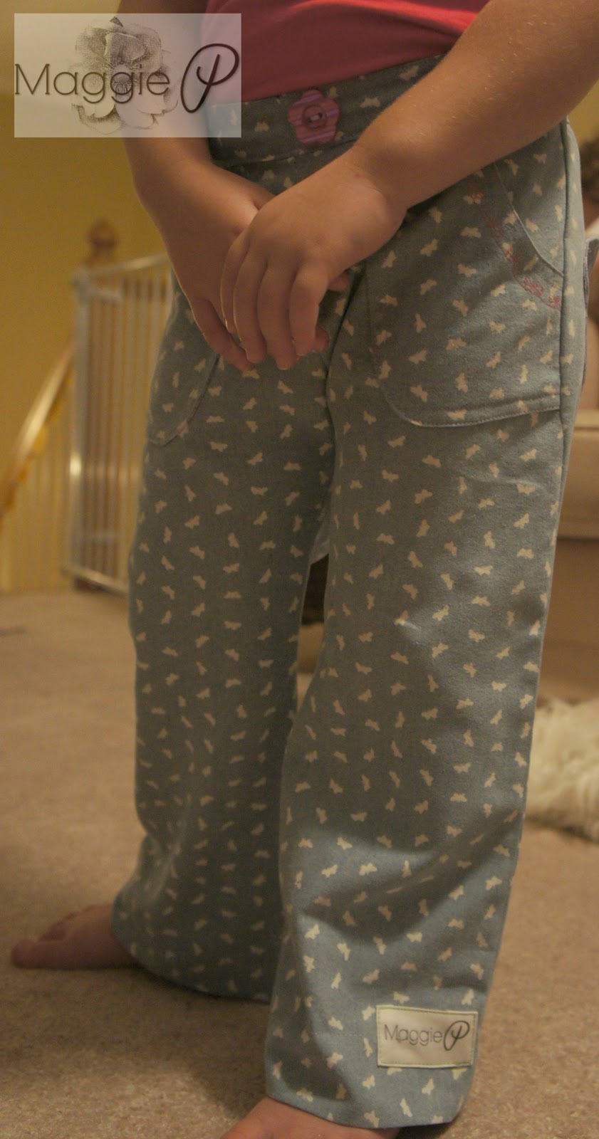 The Maggie Peach Butterfly JeansKCWC Day 7