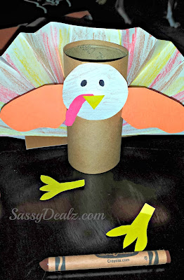 turkey toilet paper roll craft