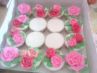 Cupcake Rose untuk Hari Raya