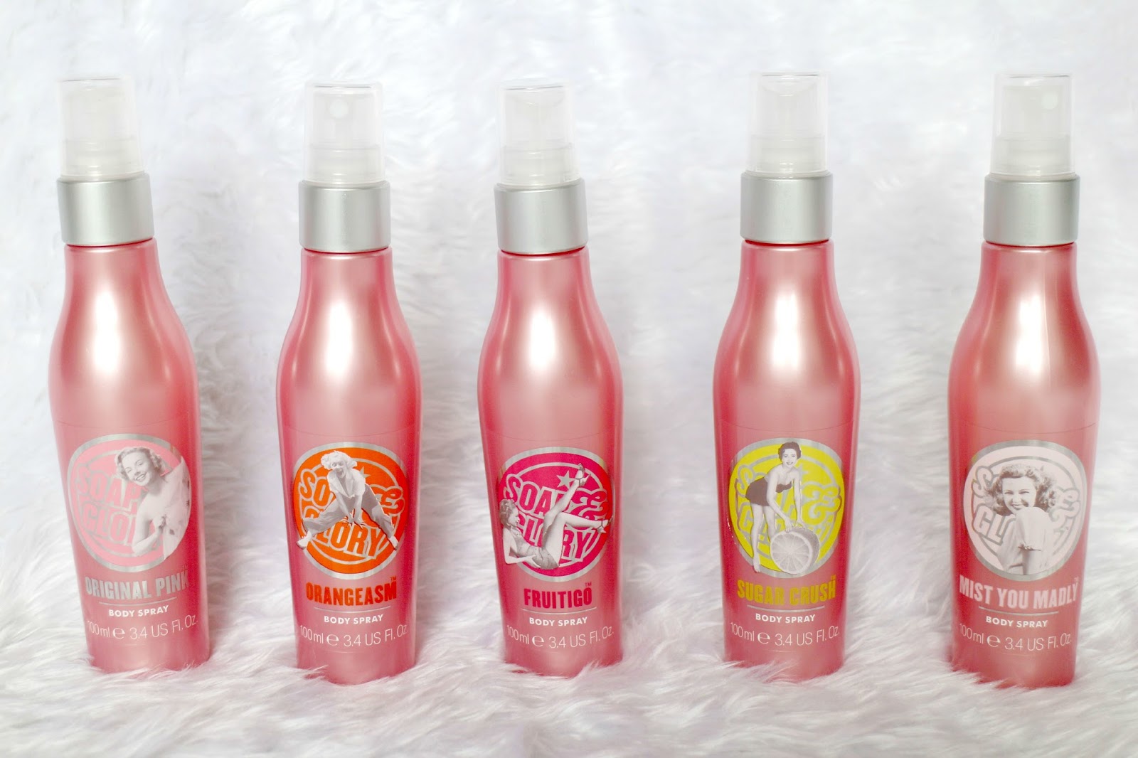 The Soap & Glory Body Spray Collection Ellis Tuesday
