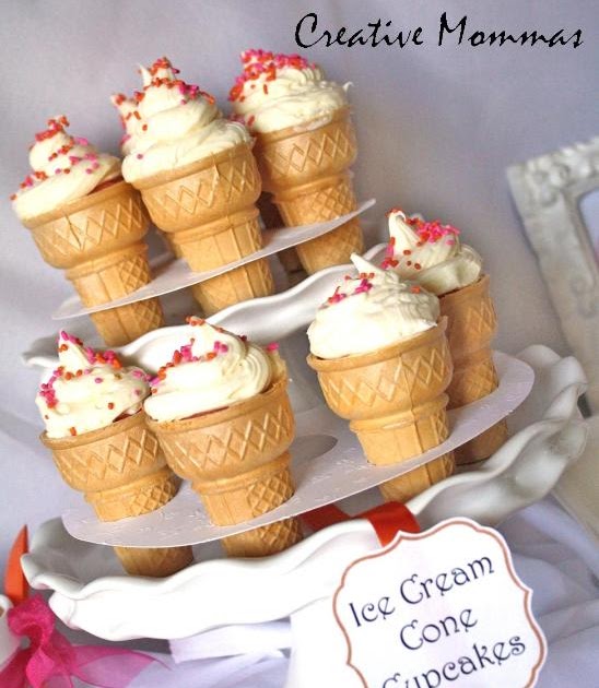 Creative Mommas How to Get Ice Cream Cones to Stand Up
