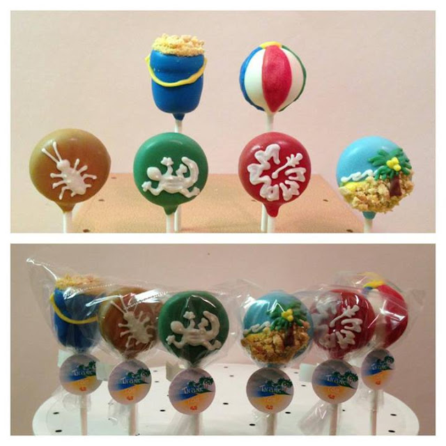Summer Vacation Pops by VyPassetti Cake Pops