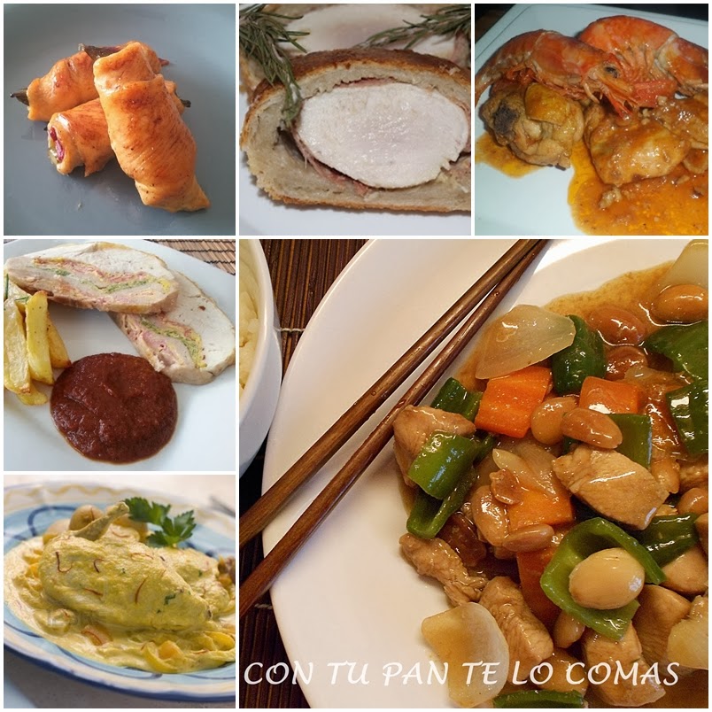 6 Recetas De Pollo. Un Paseo Por La Red